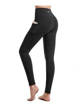 High Waisted Leggings with Pockets for Women - Non See Through Yoga Pants